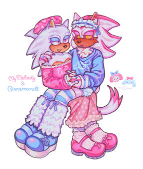 Sonadow - My Melody and Cinnamoroll dress-up