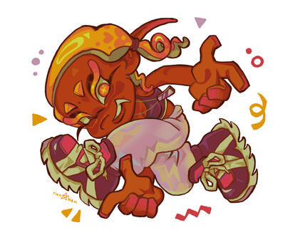 Frye doing the SA2 pose